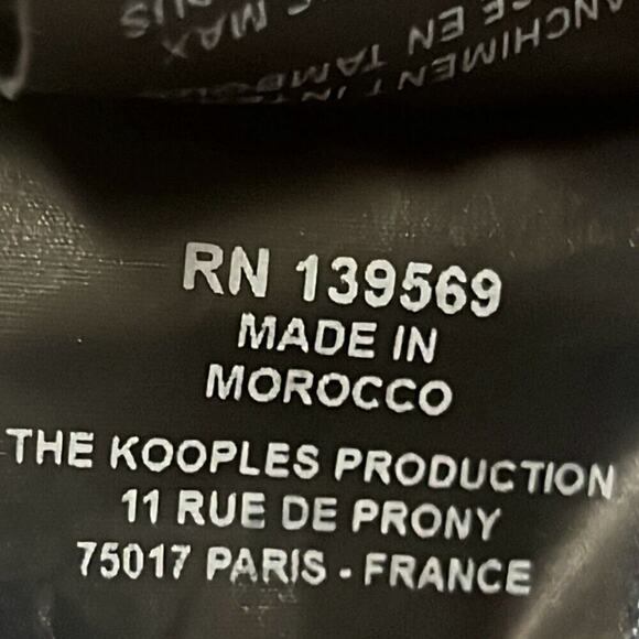 The Kooples Jeans‎ Women's Blue Bird Embroidered Chambray Open Back Romper Large - Picture 5 of 12